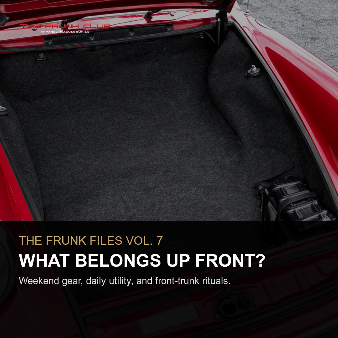 The Frunk Files Vol. 7: What Belongs Up Front?