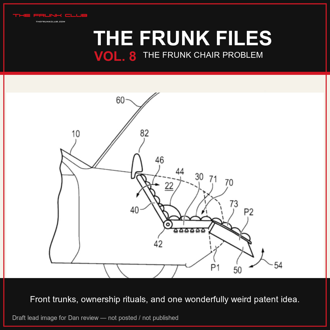 The Frunk Files Vol. 8 lead image for The Frunk Chair Problem