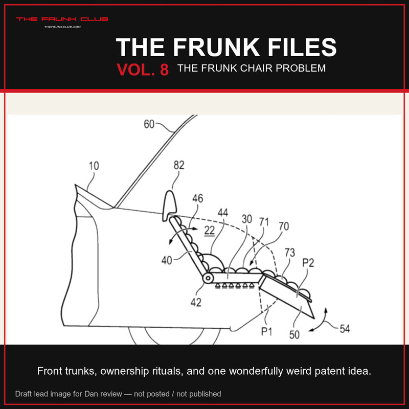 The Frunk Files Vol. 8 lead image for The Frunk Chair Problem
