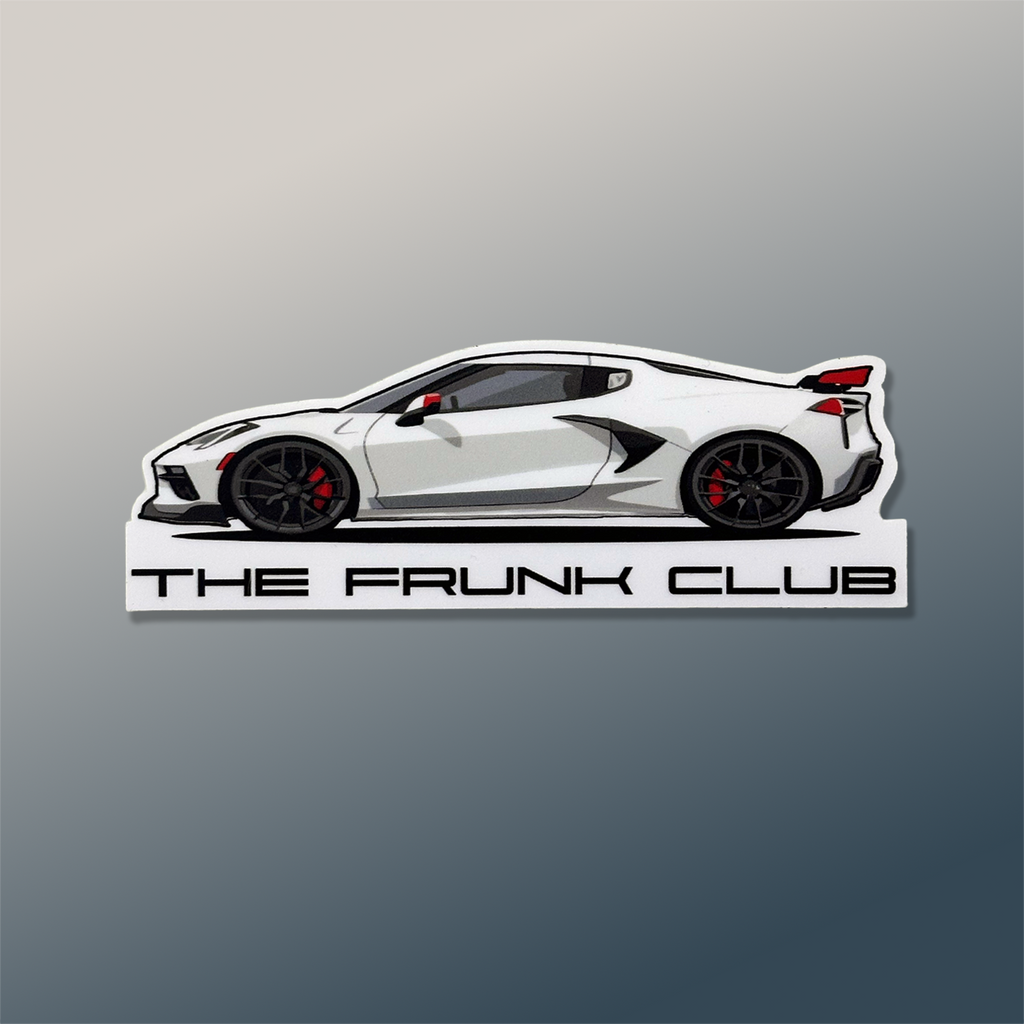 C8 4" Die-Cut Sticker