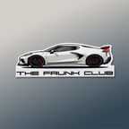 C8 4" Die-Cut Sticker