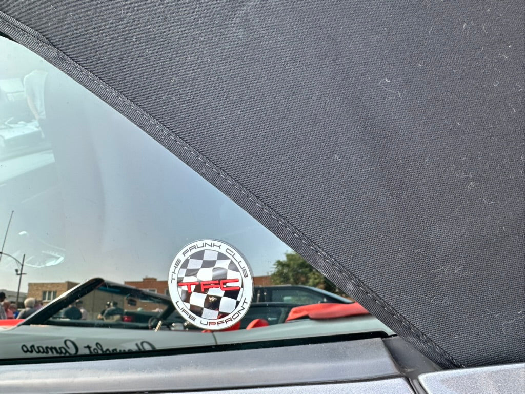 Life Up Front 2-inch transfer sticker, product view one.