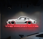 The Frunk Club 24" Neon Wall Art Sign – Corvette C8 Edition