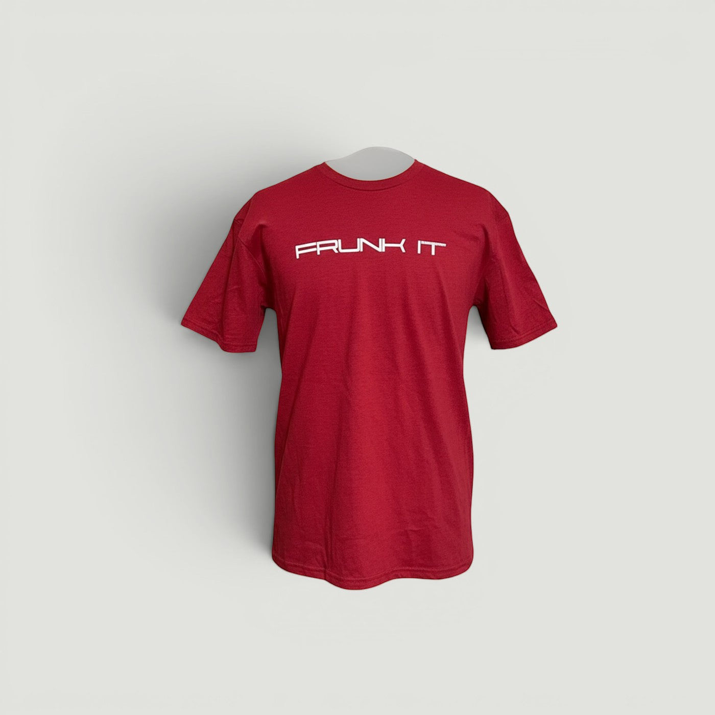 Frunk It short sleeve t-shirt from The Frunk Club in black automotive lifestyle style.