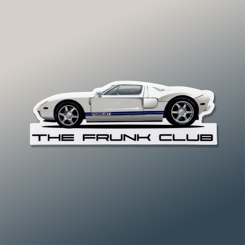 GT 4" Die-Cut Sticker