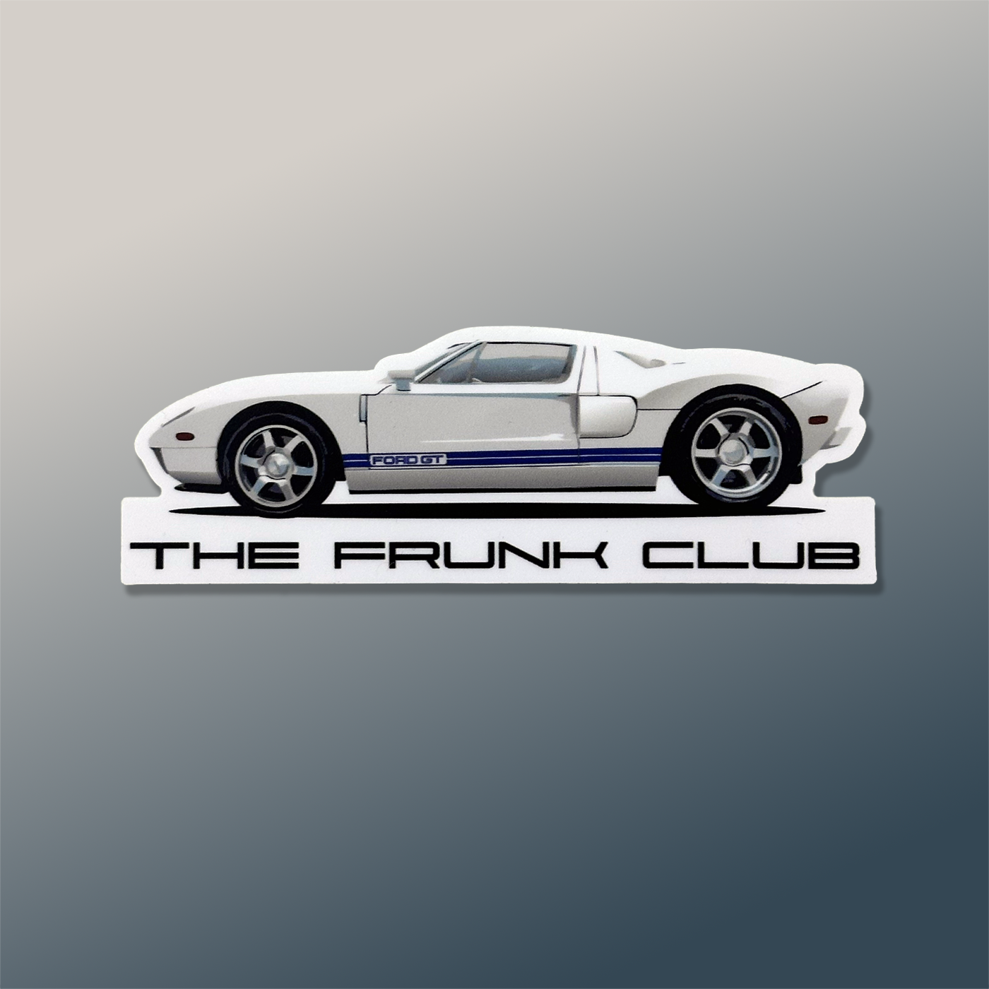 GT 4" Die-Cut Sticker