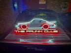 Porsche 930 Neon Wall Art Sign