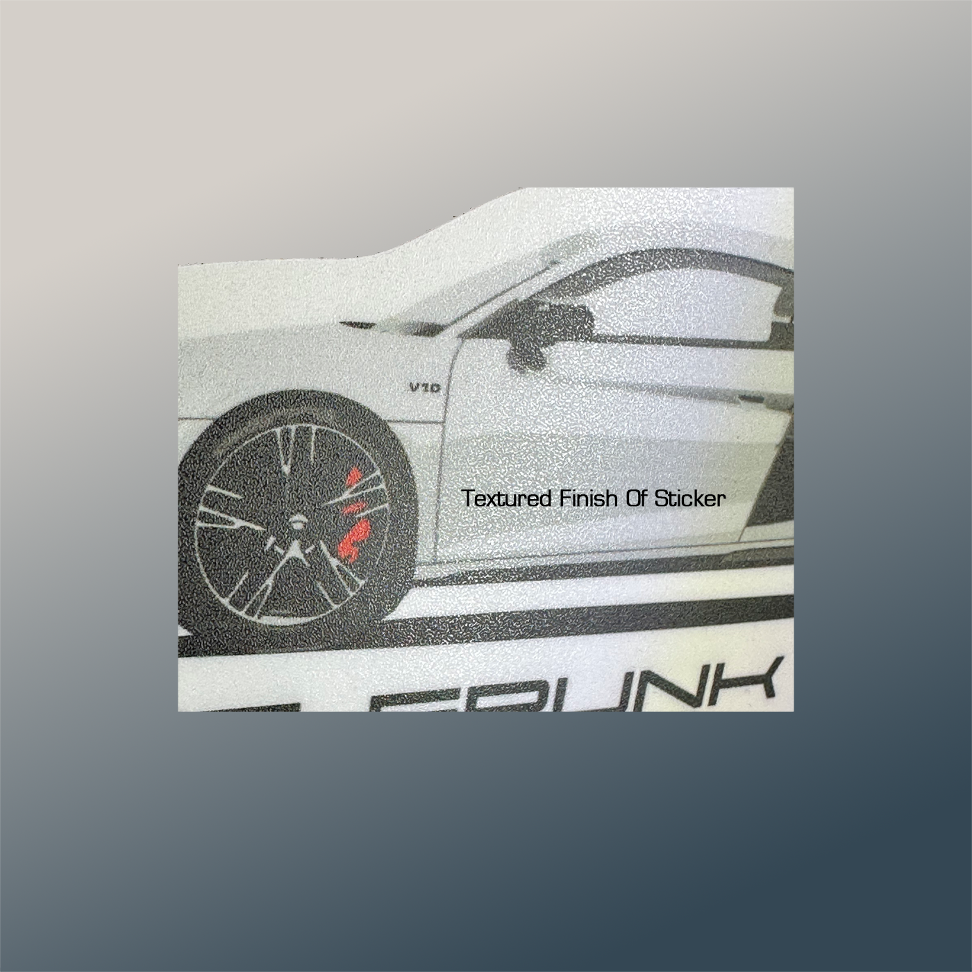 356 4" Die-Cut Sticker