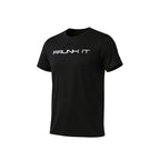 The Frunk Club red short sleeve t-shirt with "FRUNK IT" graphic on chest. 50/50 cotton-polyester blend.